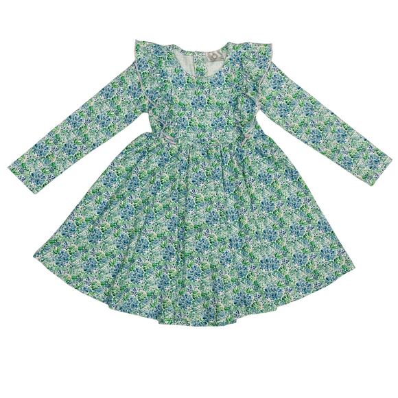 NWT TPP Size 5Y Blue Aster Twirl Dress - Picture 1 of 6
